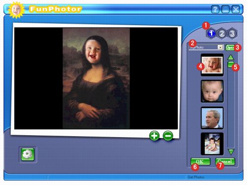 برنامج FunPhotor 2.71 لتحرير الصور يقوم بعمل دمج للوجوه .... 2